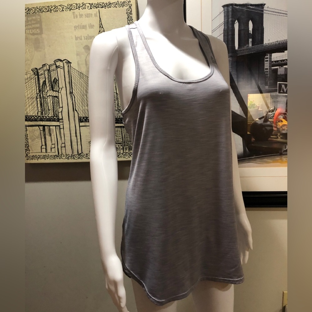 Women’s  Reebok Gray Racerback Tank Top
SET of 2